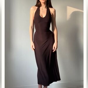 Snatching AYM Halter Dress